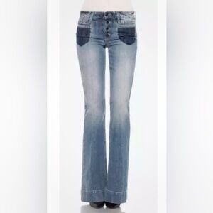 Joe's Jeans Pixie Flare Leg Jeans Rina W 24 $225 Collector’s Edition 70’s Hippie